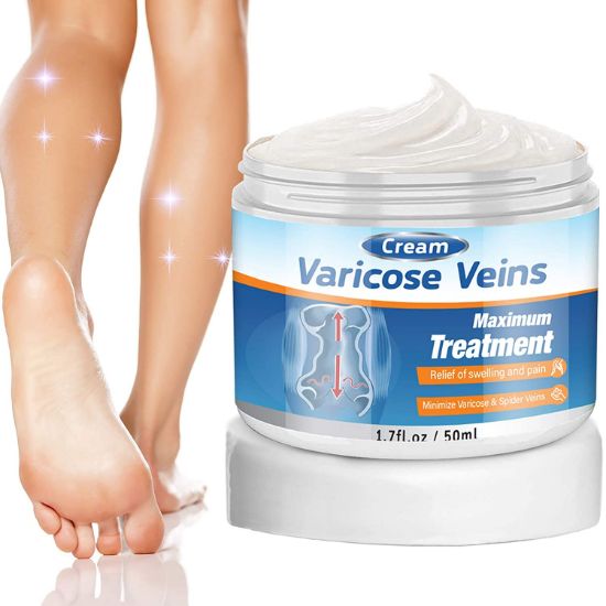 Varicose Veins Cream,Spider Varicose Vein Treatment Cream For Legs,Strengthen Capillary Health, Improve Blood Circulation,Relief Phlebitis Angiitis Inflammation,Tired and Heavy Legs Fast Relief