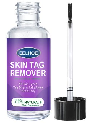Skin Tag Remover, Wart Remover, Extra Strength Skin tag Removal Serum, Made of Natural Plant Extracts, No Scars, Zero-Pain, Simple and Easy to use, Suitable for Face and Body