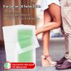 Wax Strips for Arms, Legs, Underarm Hair, Eyebrow, Bikini, and Brazilian Hair Removal - 40 Strips