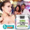 Neck Firming Cream, Anti Aging Wrinkle Firming Moisturizer for Double Chin Reducer & Décolleté Neck, 1.7 fl oz