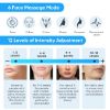 Senhorita Double Chin Reducer Machine, Electric Face Lift Device Beauty Belt, Portable Intelligent V-Face Shaping Massager with Blue Light