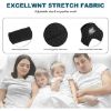 1Pcs Anti Snoring Mouth Guard, 1Pcs Anti Snoring Chin Strap, and 4Pcs Anti Snoring Nose Clip for Men and Women