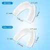 Senhorita Mouth Guard, 8PCS Grinding Teeth Professional Dental Night Guard for Teeth Grinding Stops Bruxism & Eliminates Teeth Clenching Teeth 2 Sizes