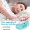 Anti Snoring Devices-Obvious Effect-Safe Comfortable-Double Eddy Current-for Men Women All Nose Shapes and All Ages to Reduce Snoring-Mint Green