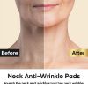 Neck Wrinkle Patches, 24K Gold Collagen Neck Patches for Neck Lines Removal, Firming Smoothing and Moisturizing-5PCS