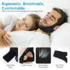 Anti Snoring Chin Strap, Anti Snoring Devices, Adjustable and Breathable Chin Strap for Snoring, Effective Snoring Solution for Men and Women