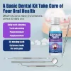 Tooth Repair Kit, Temporary Tooth Replacement Kit, Chipped Tooth Repair Kit for Missing & Broken Teeth, with Mouth Mirror, Tartar Scraper, Dental Probe, Regain Confidence Smile