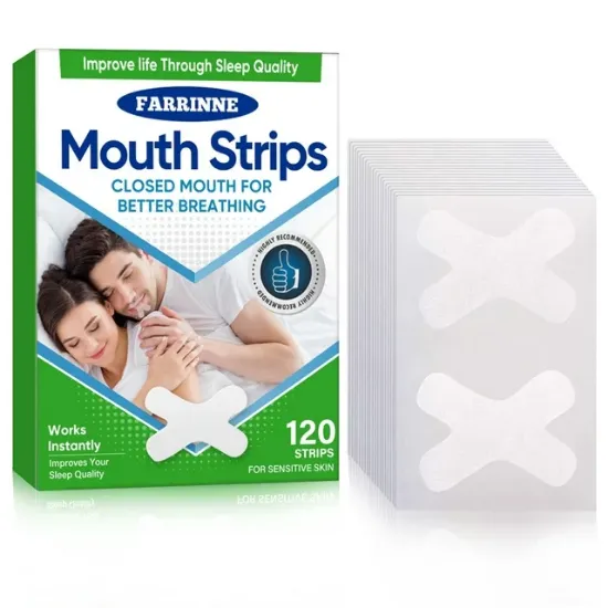 Mouth Tape for Sleeping, 120Pcs Sleep Mouth Tape, Correct and Reduce Snoring for Enhancing or Improving Nose Breathing & Nighttime Sleeping