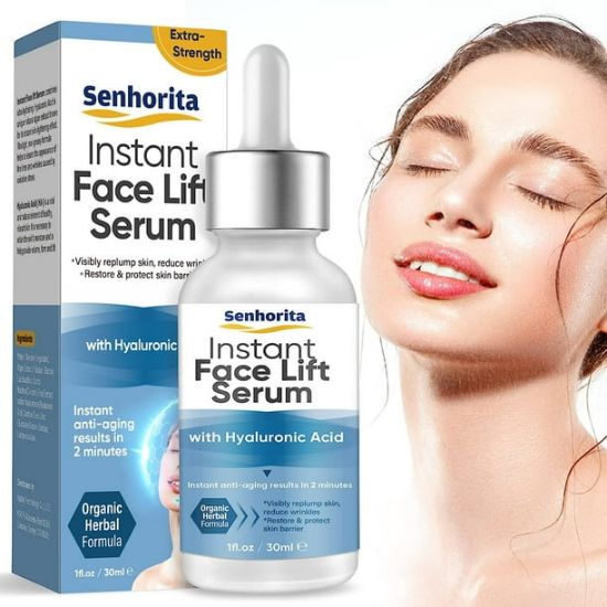 Picture of Instant Face Lift Cream, Temporary Skin Tightening Cream to Smooth Fine Lines and Wrinkle, Visibly Firming Loose Sagging Skin for Face and Neck