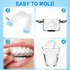 Picture of Mouth Guard for Grinding Teeth at Night, Professional Dental Night Guard for Teeth Grinding Stops Bruxism & Eliminates Teeth Clenching Teeth 2 Sizes Pack of 4 with high Quality Hygiene Case