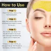 Forehead Wrinkle Patches, 24K Gold Collagen Facial Patches, Smoothing and Moisturizing T-Zone Wrinkles, Fine Lines, 10PCS Anti-Wrinkle Patch