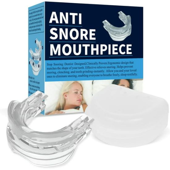 Picture of Anti Snoring Device Mouthpiece, Professional Comfortable&Adjustable Snore Mouthpiece,Snoring Solution for Men/Women Better Sleep