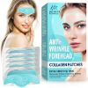 Picture of Forehead Wrinkle Patches, 10 PCS Smooth Forehead to Smooth Fine Lines & Wrinkles, Natural Anti-Wrinkle Forehead Patches with Hydrolyzed Collagen for Men & Women,