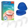 Picture of Mouth Guard for Moldable Mouth Guard for Clenching Teeth at Night Professional Mouth Guard Bpa-Free Night Guards for Teeth Grinding 2 Sizes Pack of 4 Upgraded Mouth Guard for Grinding Teeth